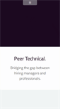 Mobile Screenshot of peertechnical.com